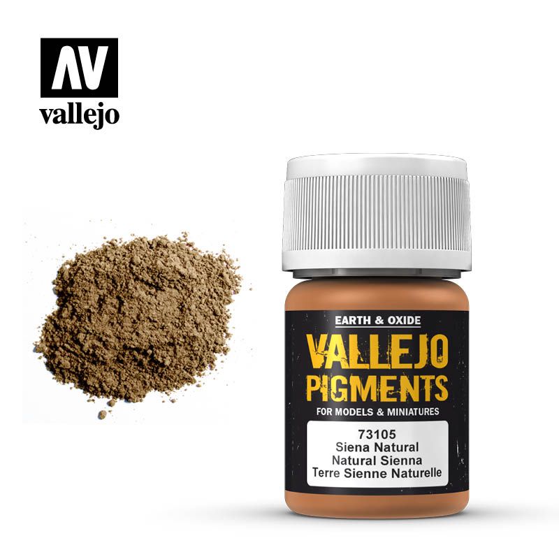 Vallejo Pigments - Natural Sienna - 35ml