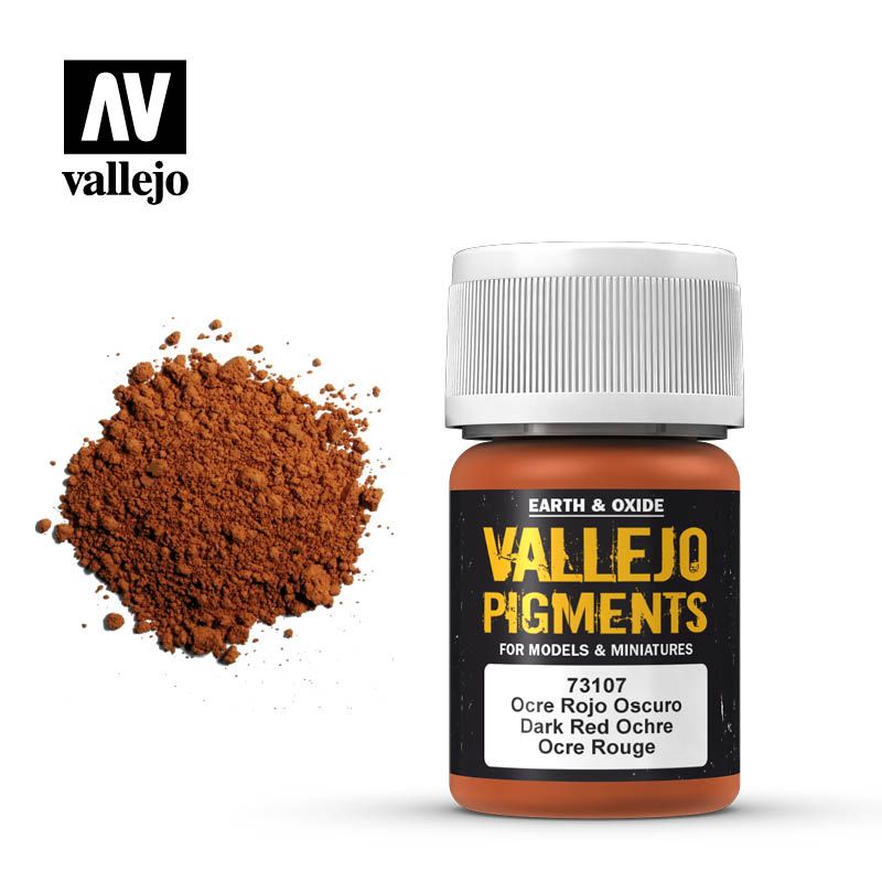 Vallejo Pigments - Dark red Ochre - 35ml