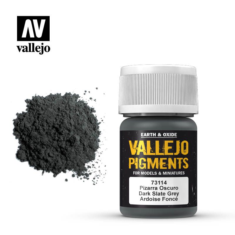 Vallejo Pigments - Dark Slate Grey - 35ml