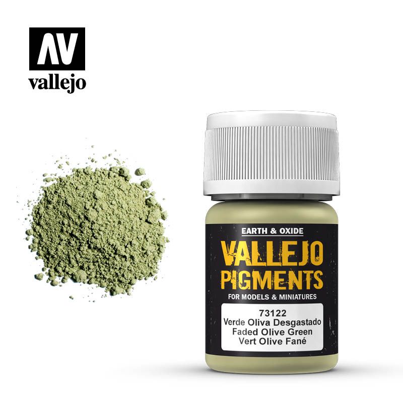 Vallejo Pigments - Faded Olive Green - 35ml