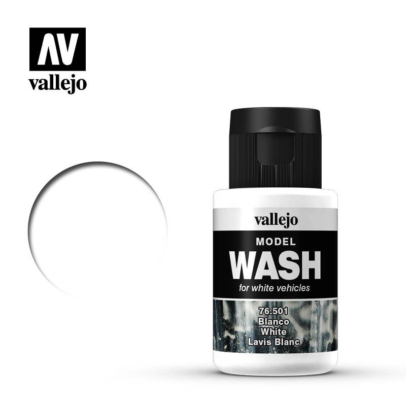 Vallejo Model Wash - White - 35ml