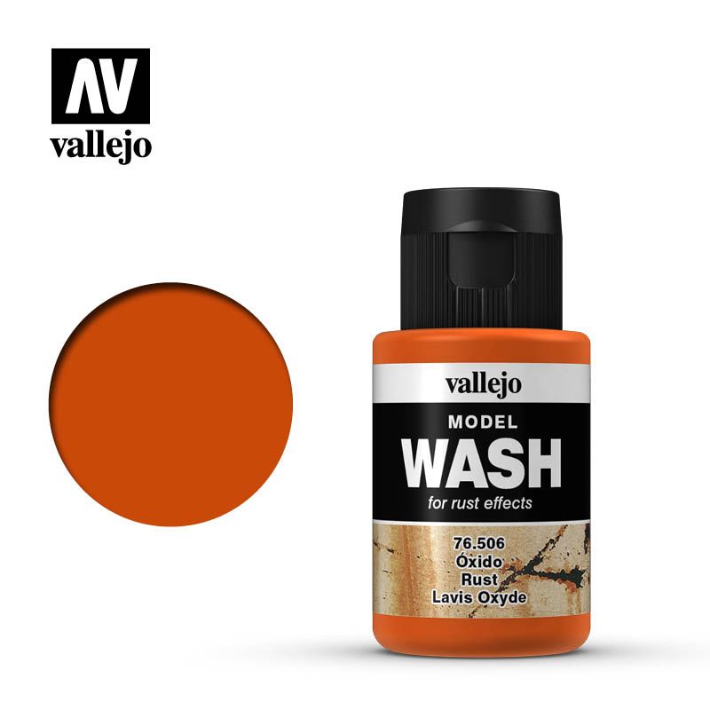 Vallejo Model Wash - Rust - 35ml