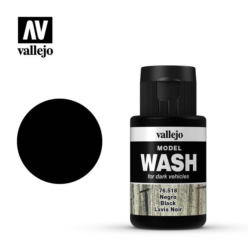 Vallejo Model Wash - Black - 35ml