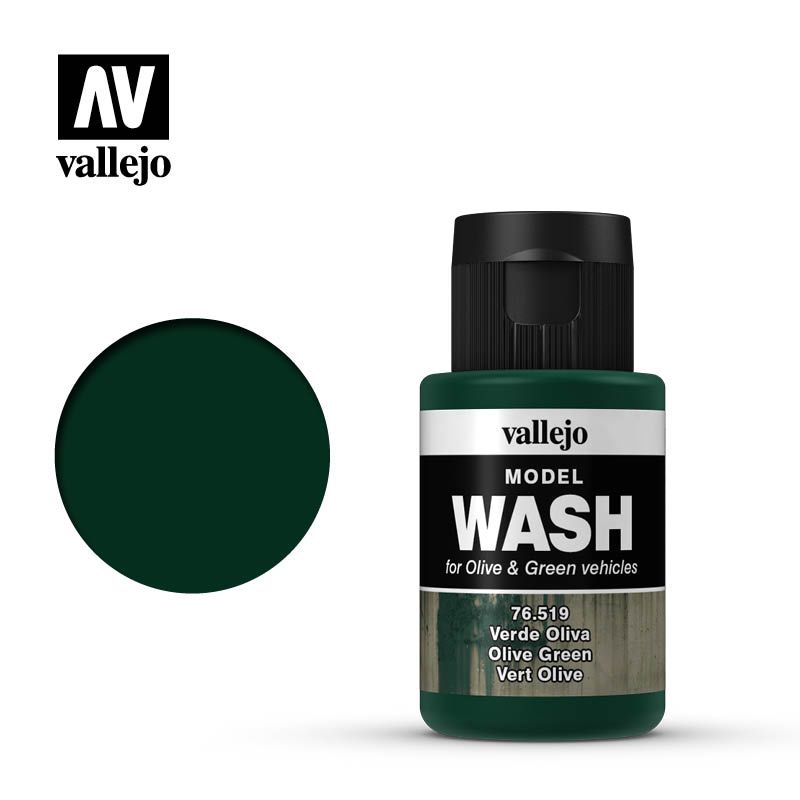 Vallejo Model Wash - Olive Green - 35ml