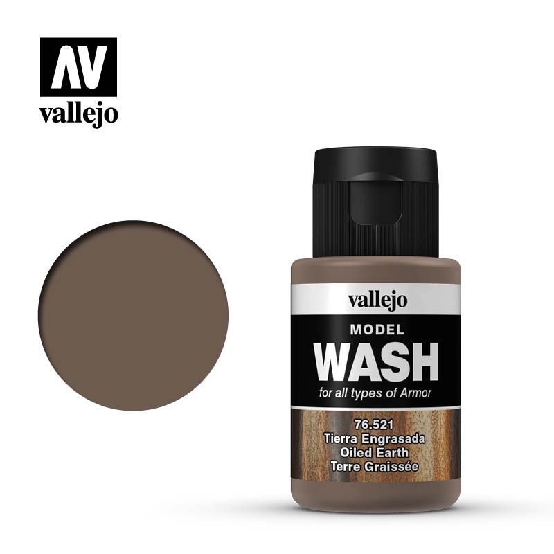 Vallejo Model Wash - Oiled Earth - 35ml