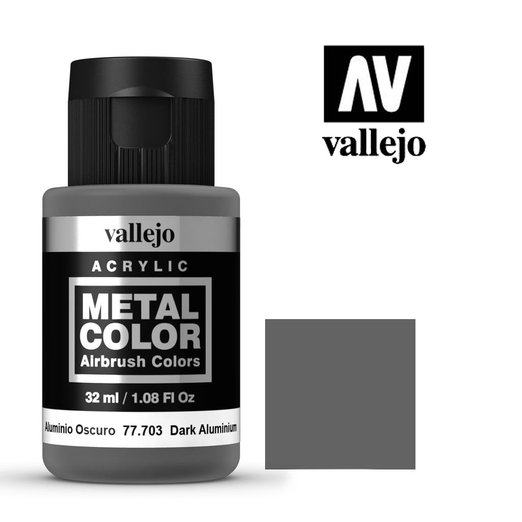 Vallejo Metal Color - Dark Aluminum - 32ml