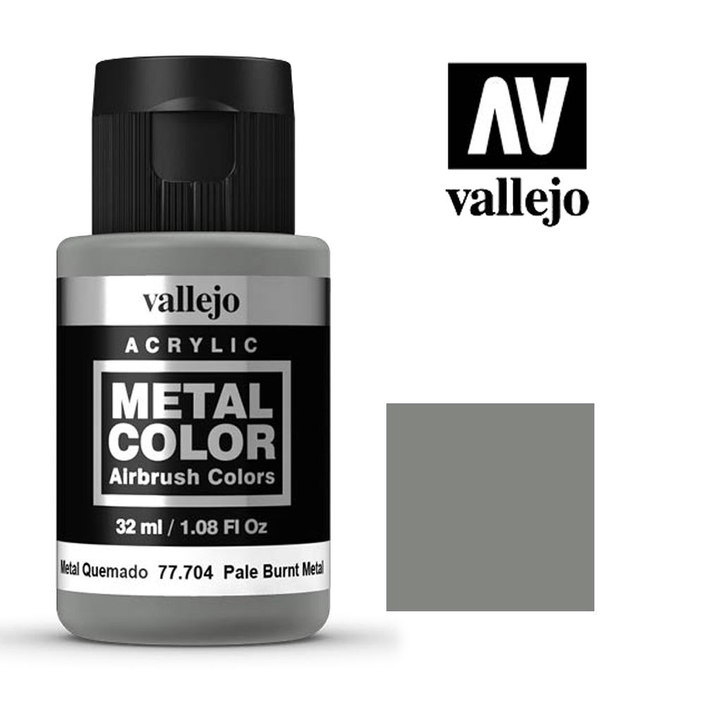 Vallejo Metal Color - Pale Burnt Metal - 32ml - Click Image to Close