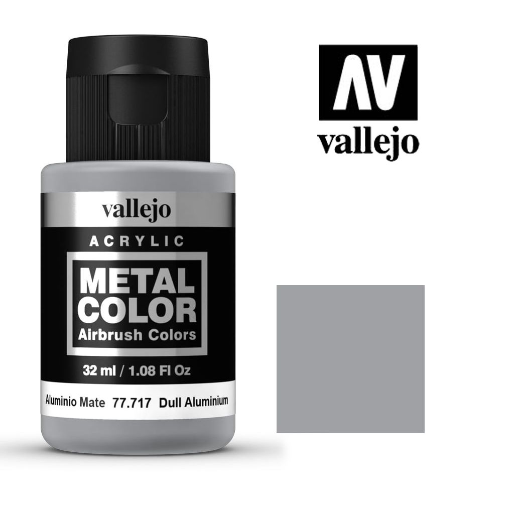 Vallejo Metal Color - Dull Aluminum - 32ml - Click Image to Close