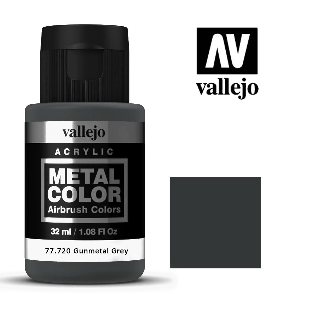 Vallejo Metal Color - Gunmetal Grey - 32ml