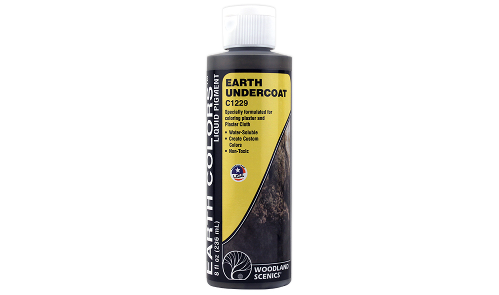 Wooodland Scenics - Earth Colour, Earth Undercoat (8oz)