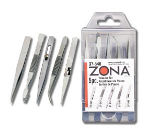 Zona Tweezer Set (5) - Click Image to Close